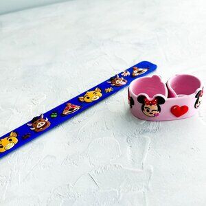 Disney Parks Snap Bracelets Set Of Two Bundle